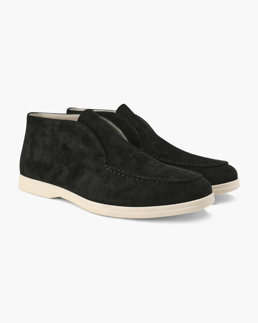 Fashion Date High Suede Loafers