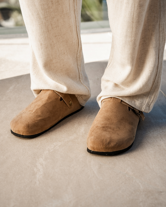 Fashion Date Suede Clogs